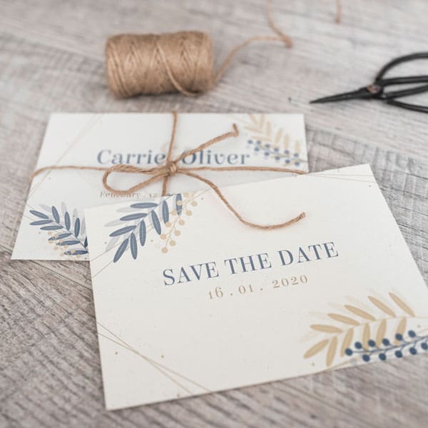 wedding printing - save the date